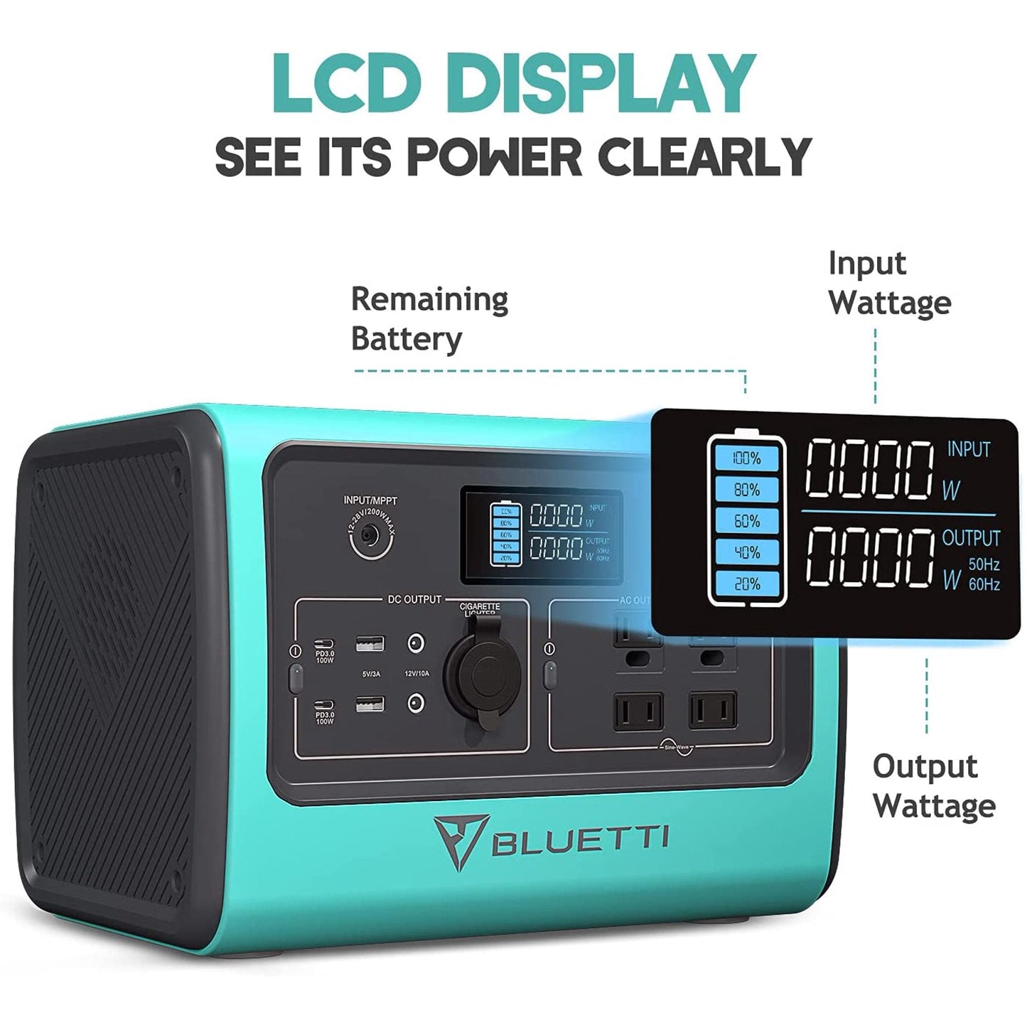 EB70s Bluetti Portable Generator